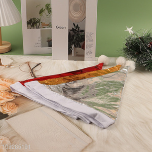 Good price multicolor christmas hat Santa hat for party supplies