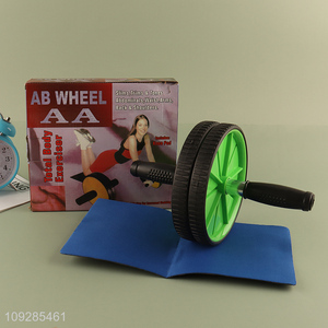 Wholesale Home Gym Fitness Stainless Iron Pipe AB Wheel Roller