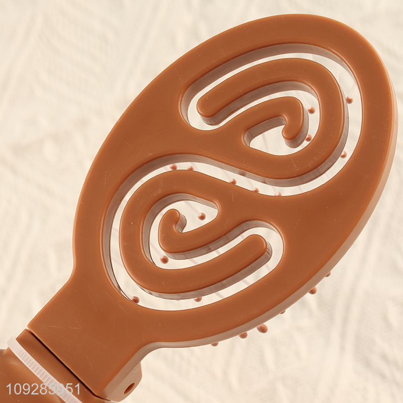 Top quality cartoon bear anti-staic hair comb hair brush