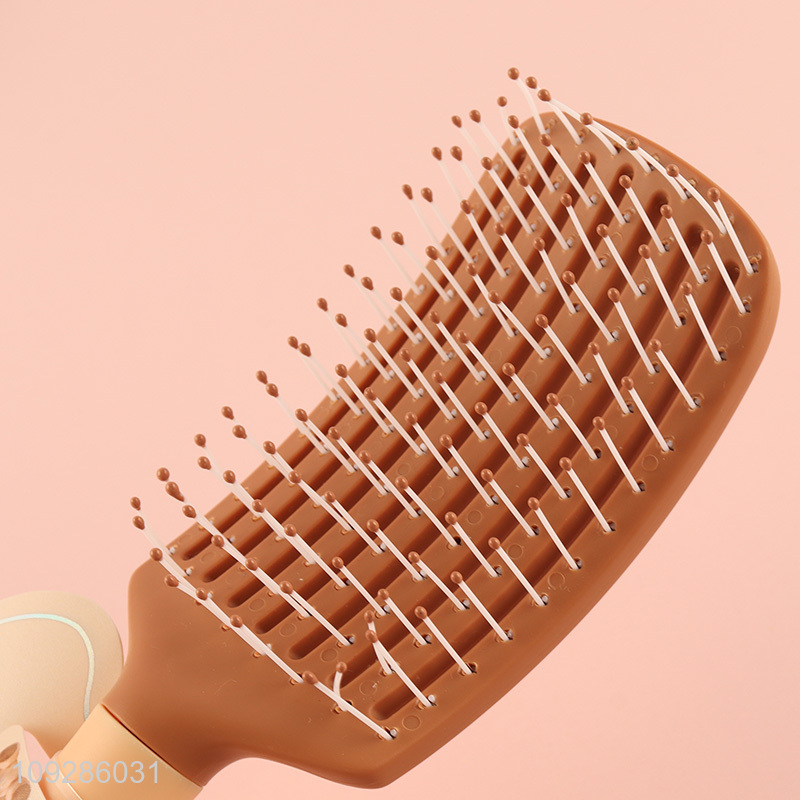 Low price wide teeth hair comb hair brush for sale