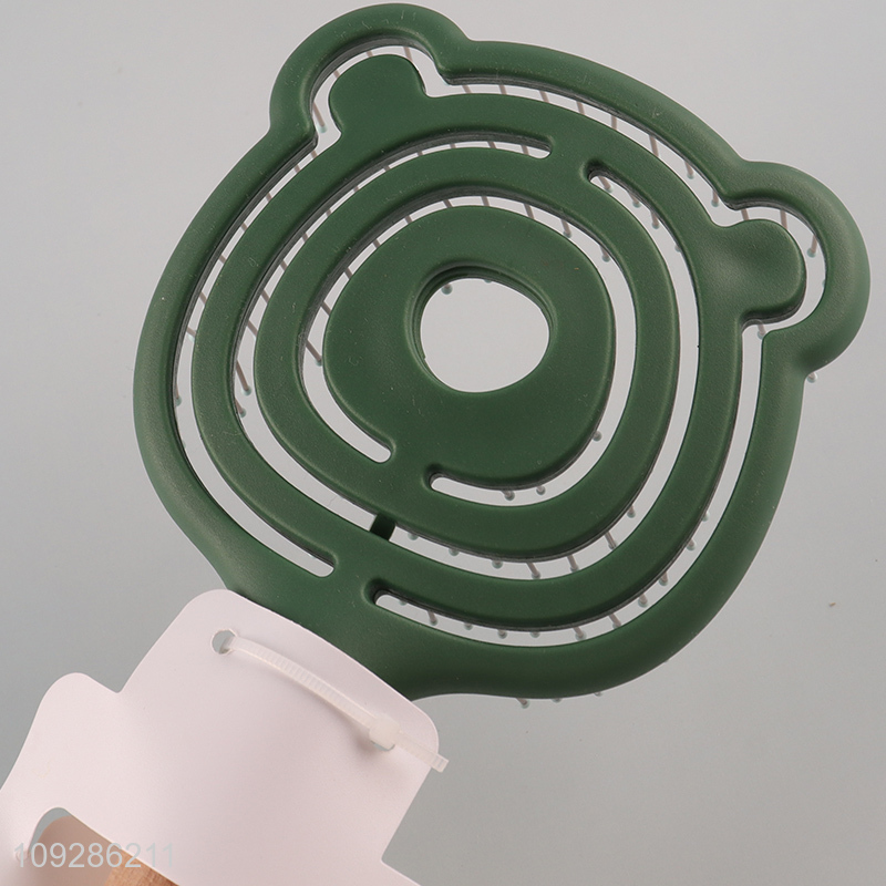Hot selling wide teeth anti-static hair comb hair brush