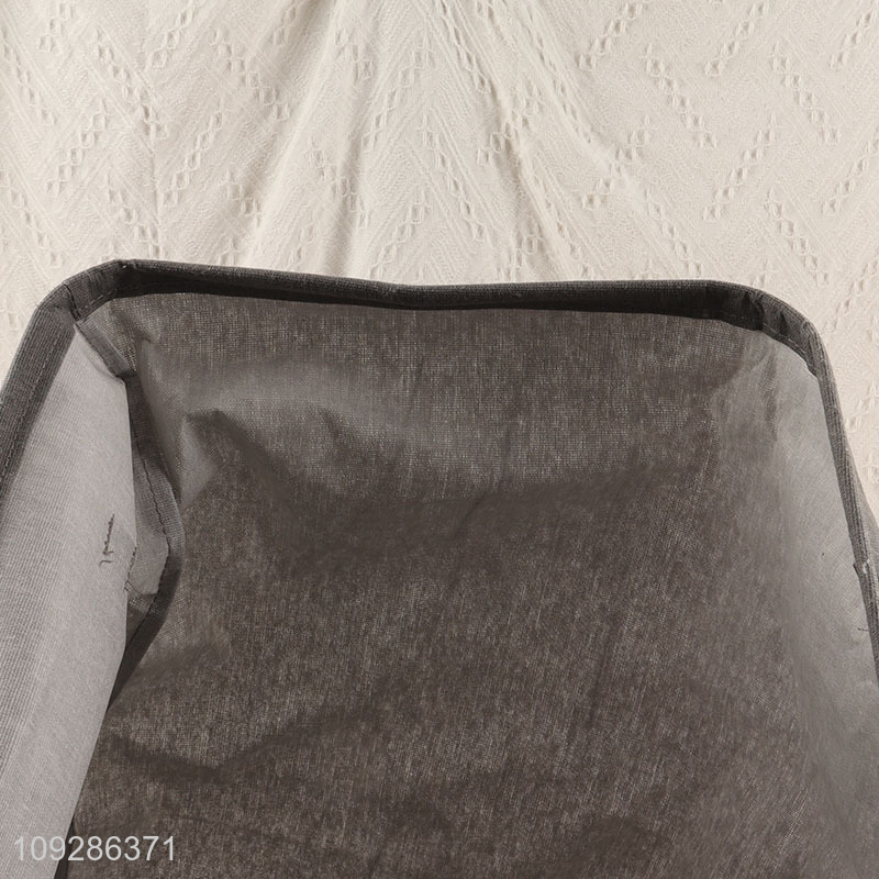 Good selling household folding storage bin with handle