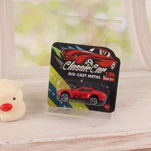 Good selling kids iecast model car sliding toys wholesale