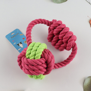 New arrival pet chew <em>toys</em> teething <em>toys</em> cotton rope <em>toys</em>