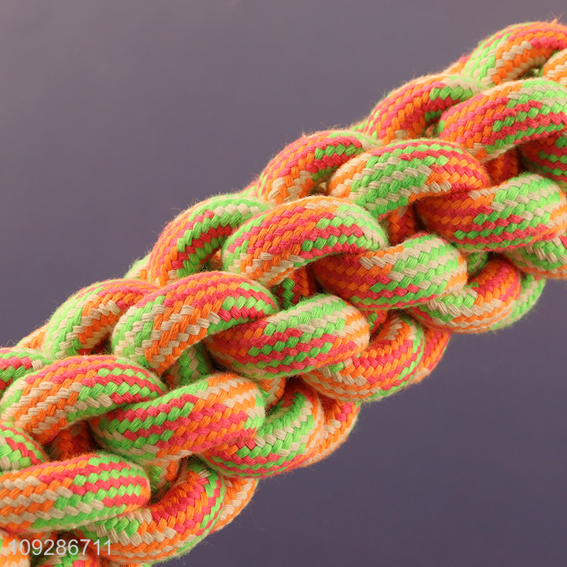 Top quality cotton rope pet chew toys teething toys for sale