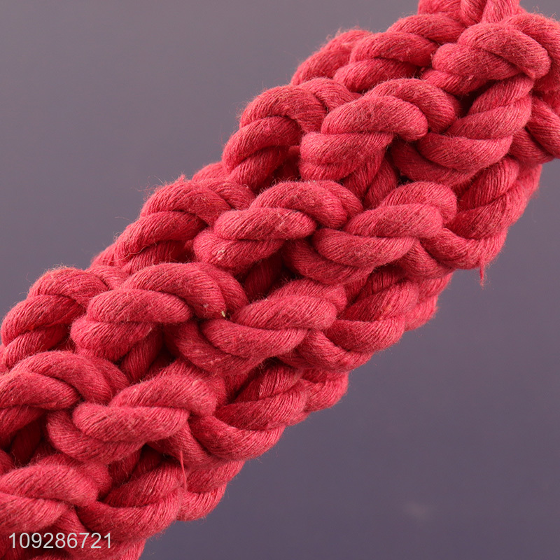 Top quality pet chew toys teething toys pet cotton rope toys