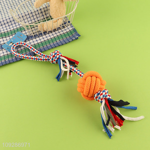 China supplier bite-resistant pet chew toys teething toys for sale