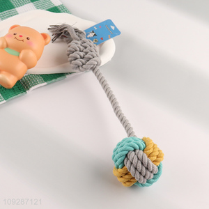 Low price pet chew <em>toys</em> teething <em>toys</em> pet cotton tope <em>toys</em>