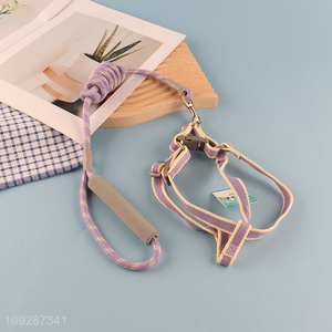 China wholesale non-slip pet collar pet leash for outdoor