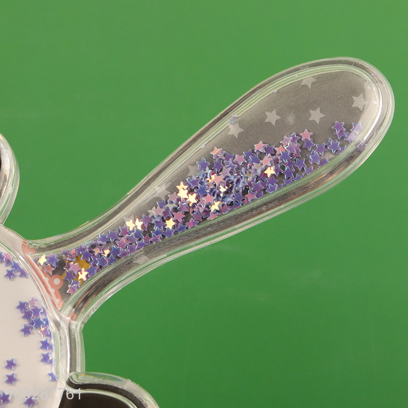 Yiwu market cartoon wide teeth hair comb hair brush