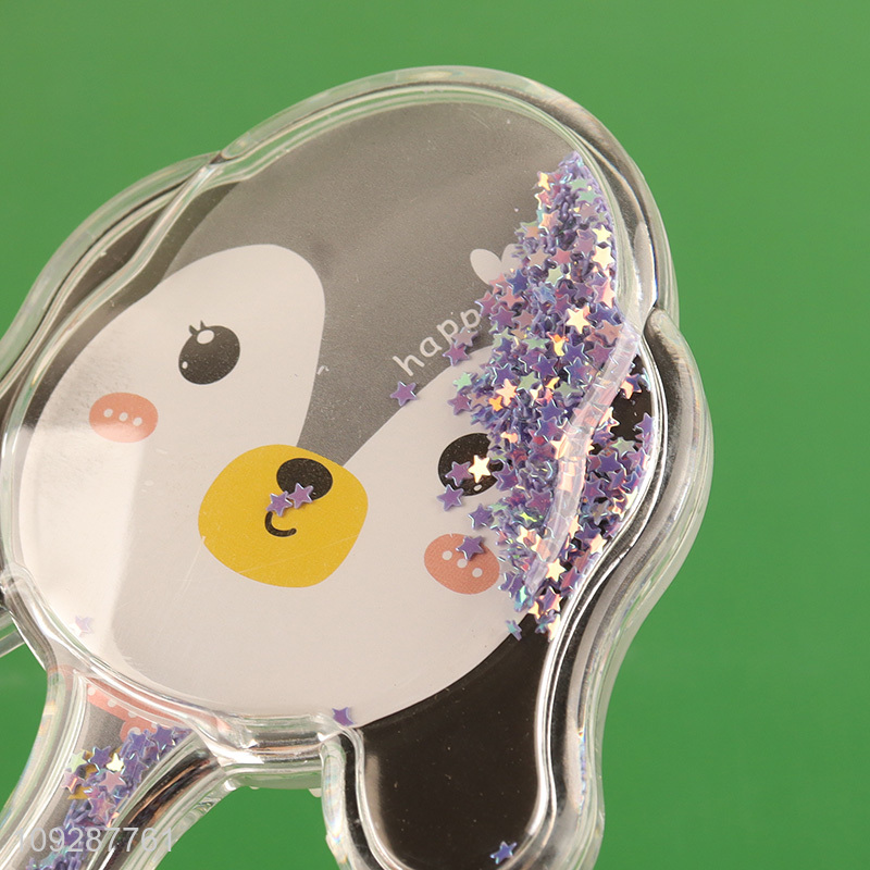 Yiwu market cartoon wide teeth hair comb hair brush