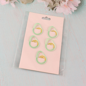 Yiwu market 4pcs school office iron paper clips set