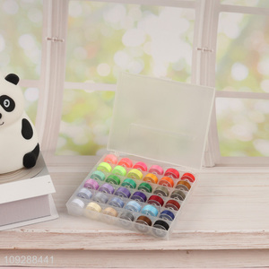 High quality multicolor polyester embroidery thread sewing thread