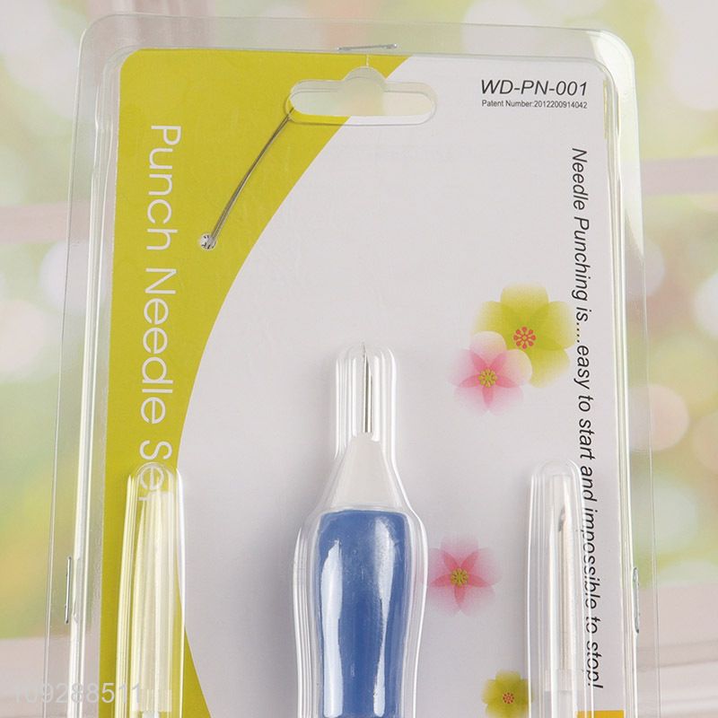 Top sale professional handmade punch needle set wholesale