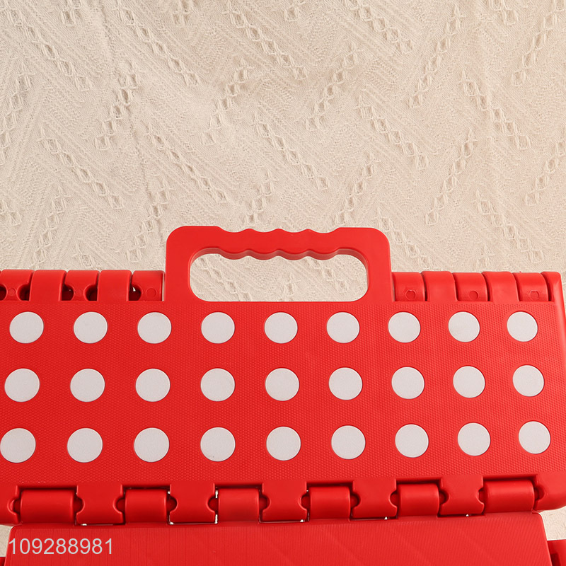 Wholesale Household Plastic Folding Stool Foldable Seat