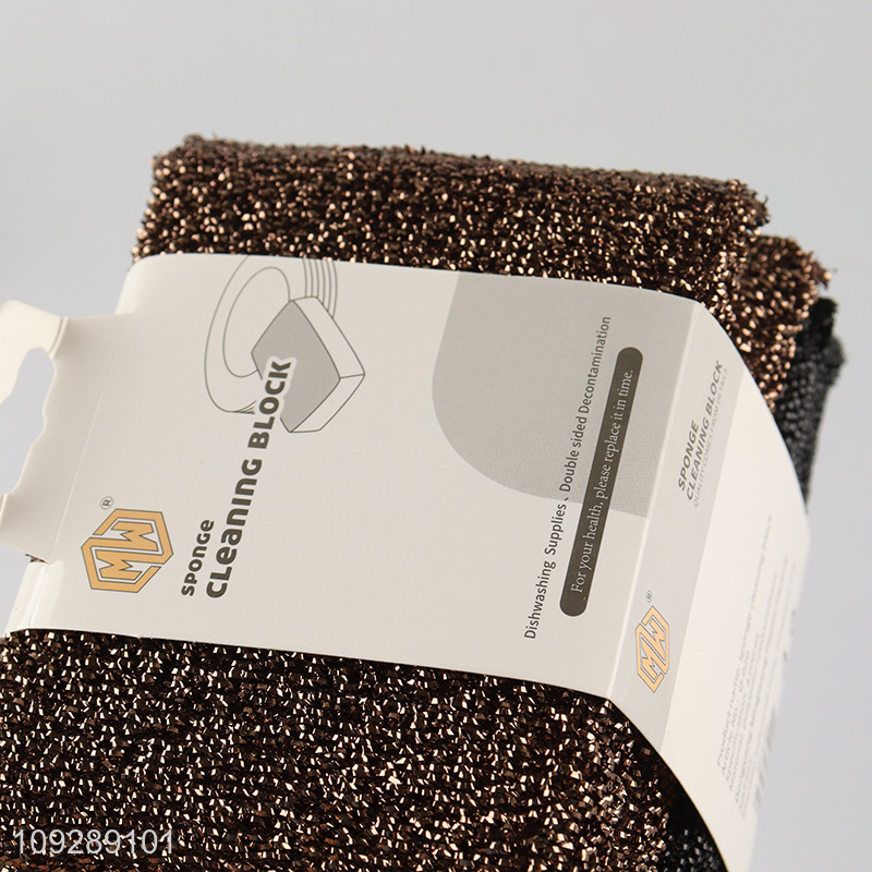 Top products 4pcs kitchen dish washing cleaning scouring pad