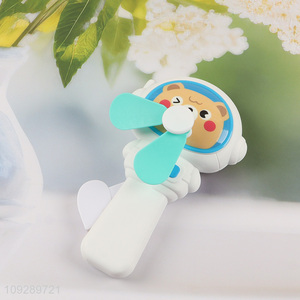 Factory price portable travel cartoon handheld fan