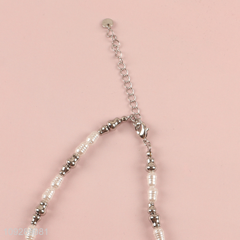 Low price cool copper necklace fashion jewelry women chocker