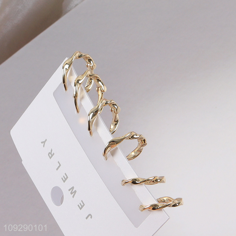 Hot items ladies fashion jewelry earrings ear studs set