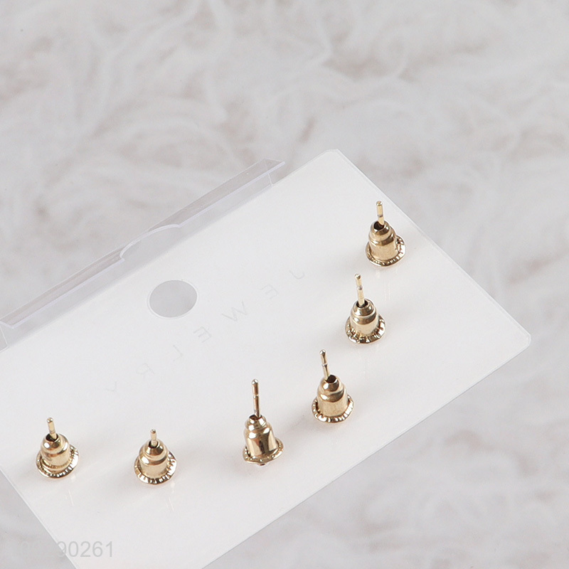 Popular products women fashion jewelry earrings ear studs set
