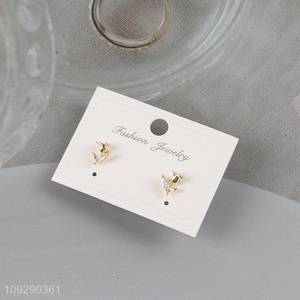 Low price rose flower fashion <em>jewelry</em> earrings ear studs