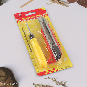 Good selling professional utility <em>knife</em> screwdrivers set