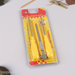 Factory price hand tool utility <em>knife</em> screwdrivers set