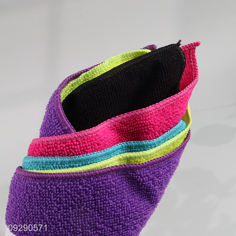 Good selling 5pcs cleaning cloth cleaning towel set