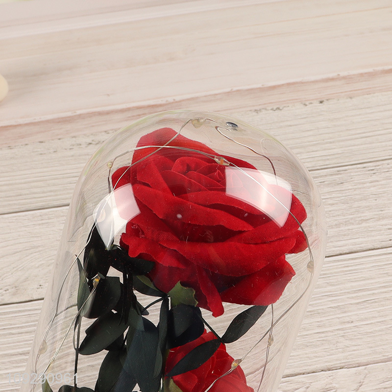 Hot selling rose flower decorative lights Valentine's Day gift