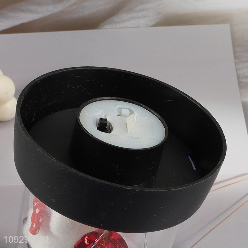 China wholesale bear ornament Valentine's Day gift with lights