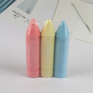 Top products school supplies 3pcs chalk set