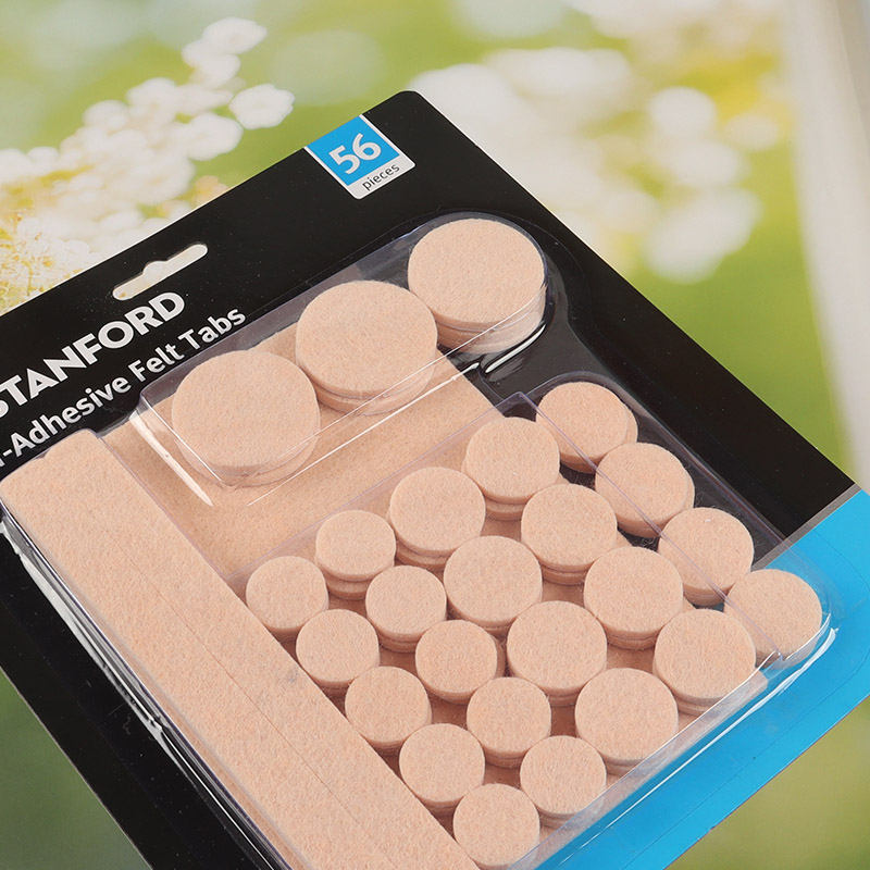 Top quality self-adhesive furniture EVA felt pads