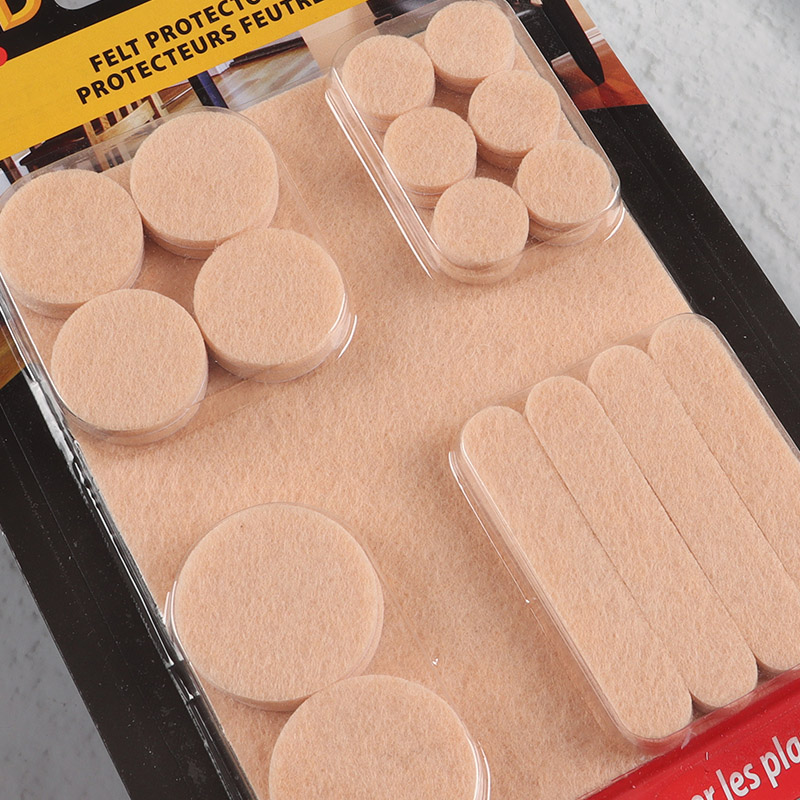 Yiwu market felt protector furniture EVA felt pads
