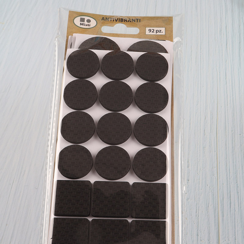 China products black non-slip furniture EVA felt pads