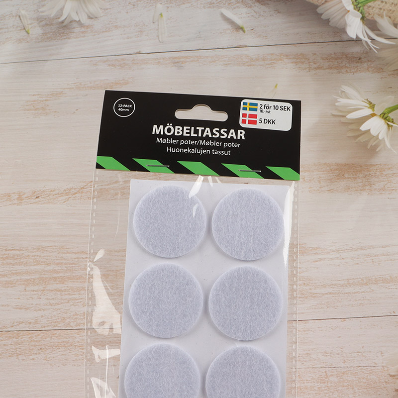 Good sale round self-adhesive furniture EVA felt pads