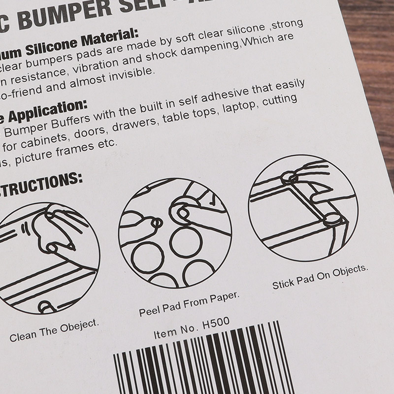 Factory wholesale self-adhesive furniture EVA felt pads