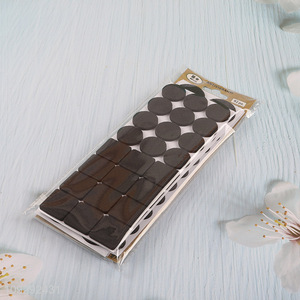 China products black non-slip furniture EVA felt pads