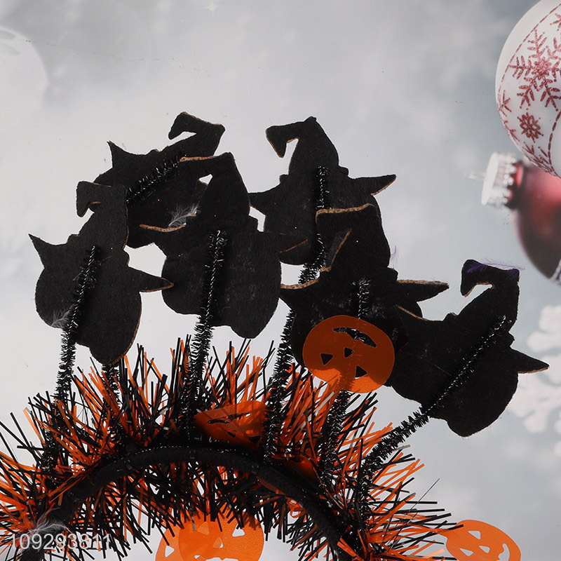 Top selling pumpkin Halloween hair hoop hair accessories