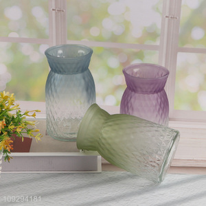 China supplier multicolor glass flower vase