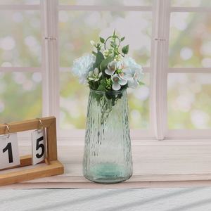 Hot selling home decor glass flower vase wholesale