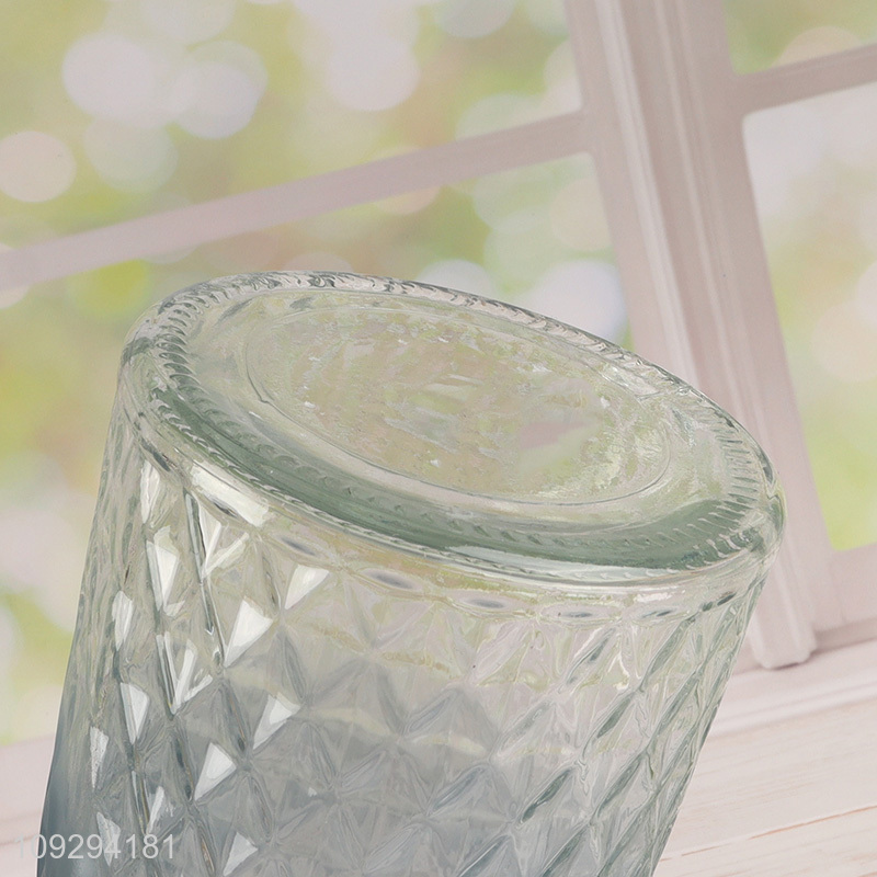 China supplier multicolor glass flower vase