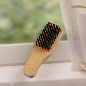 Top sale double-sided shoes care shoes brush