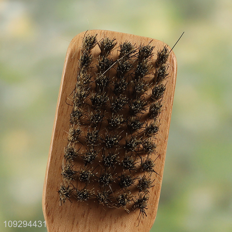 Top sale double-sided shoes care shoes brush