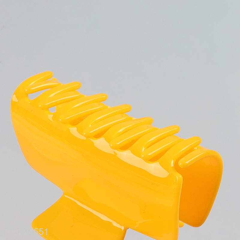 Online wholesale yellow hair claw clips hair accessories