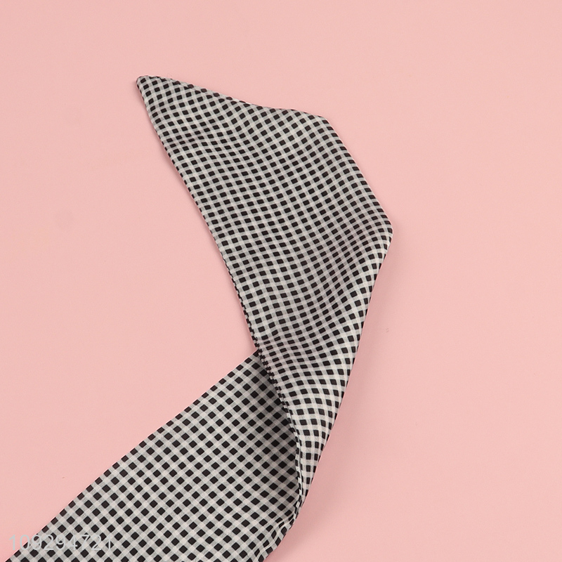 Latest products fashion accessories polyester silk scarf