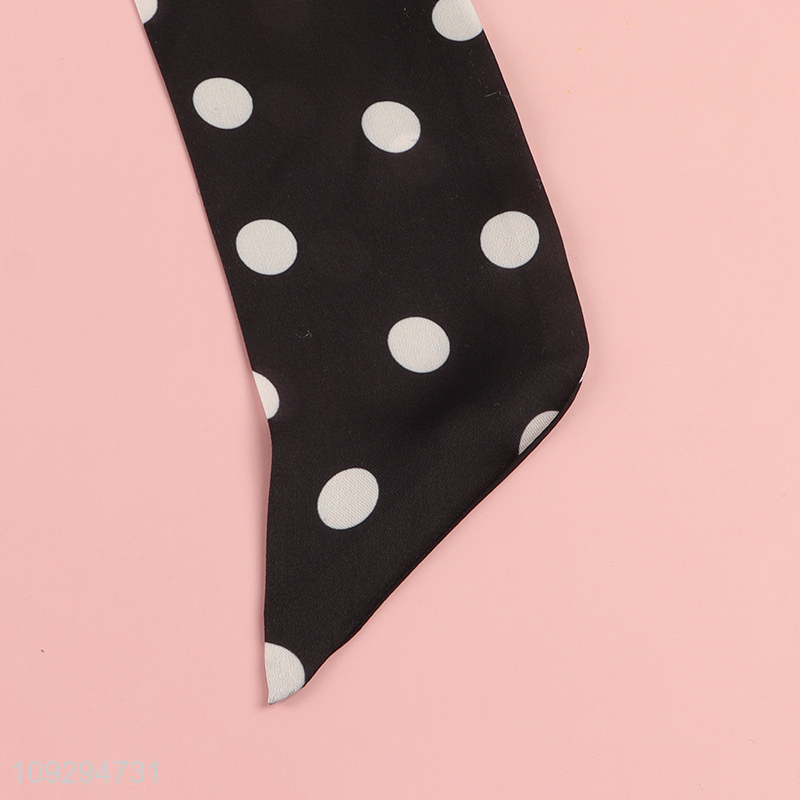 Most popular girls fashion accessories polyester silk scarf