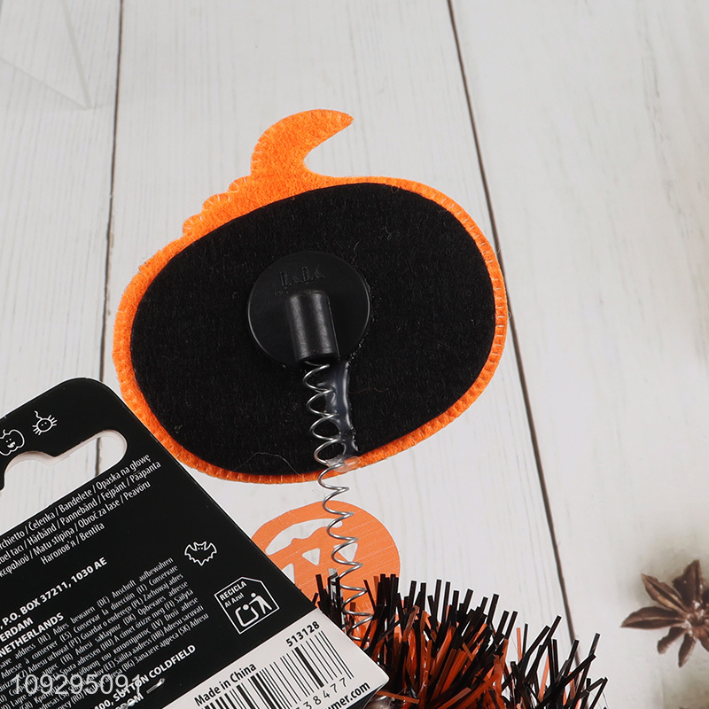 Top selling pumpkin Halloween party hair hoop hair accessories wholesale