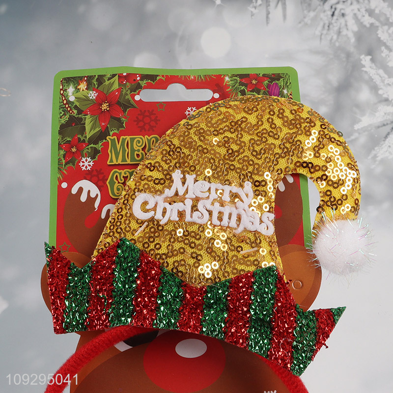 Factory price merry christmas hair hoop hair accessories