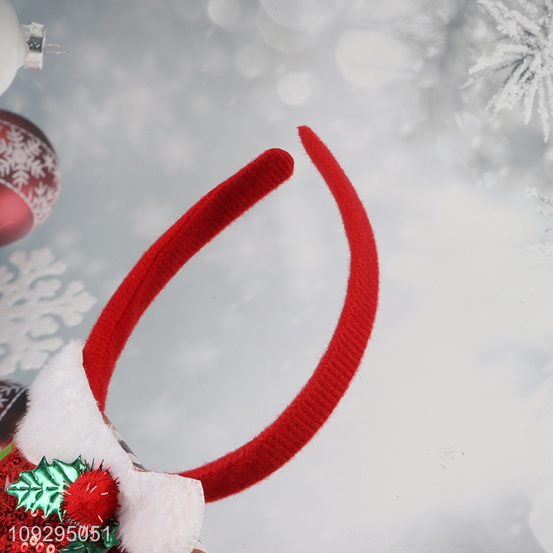 China products christmas party christmas hair hoop hair accessories