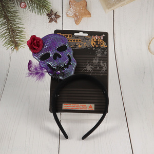 Good quality skull Halloween party hair hoop hair accessories